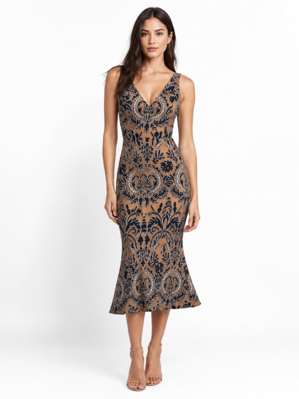 Dress the Population - Isabelle Midi Dress - Picture 1 of 12
